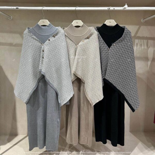 Imported Cape Dress