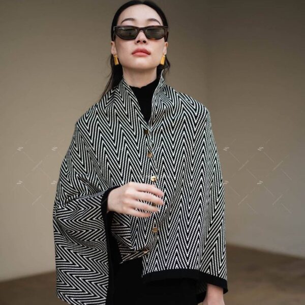 Imported Cape Dress - Image 4