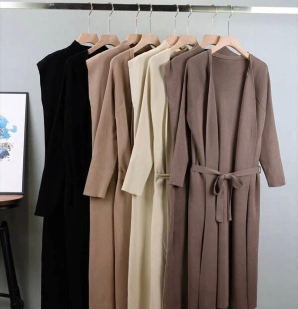 Two Piece Dress With Belt 😍😍 - Image 11