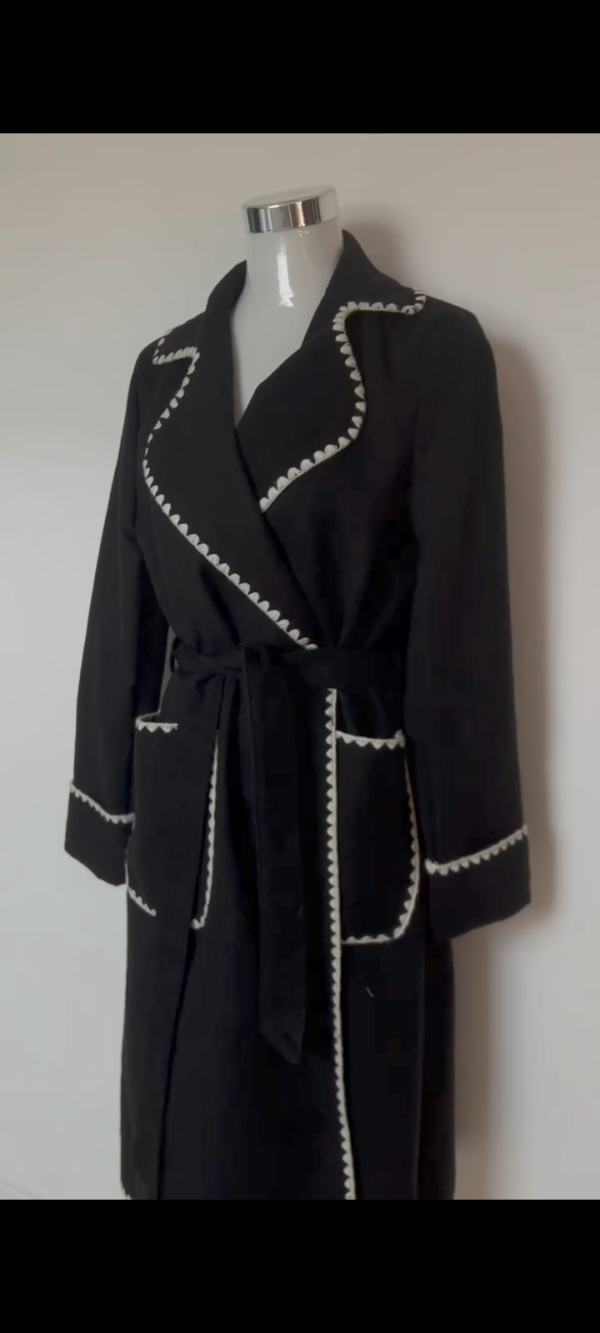 Premium Long blazers with Belt - Image 9