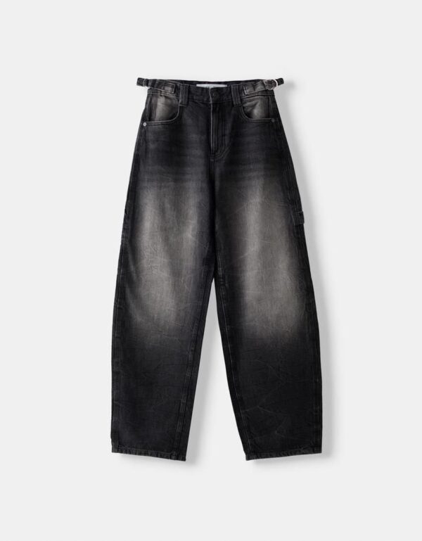 Ecru Baggy Carpenter Jeans - Image 14