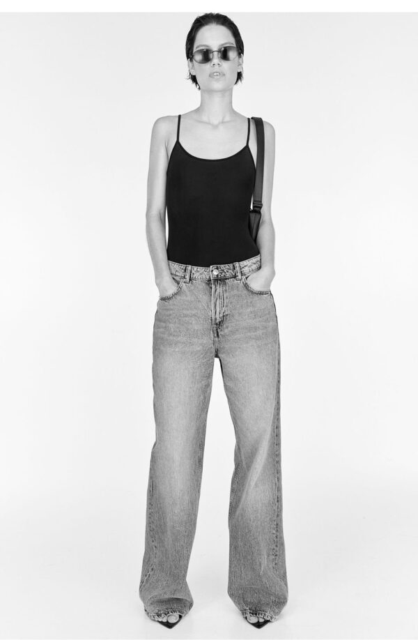 Premium Wide Leg Jeans - Image 2
