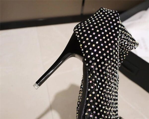 Rhinestone Above Knee ,Thigh High Heel, Long Boots On Pre-book - Image 6