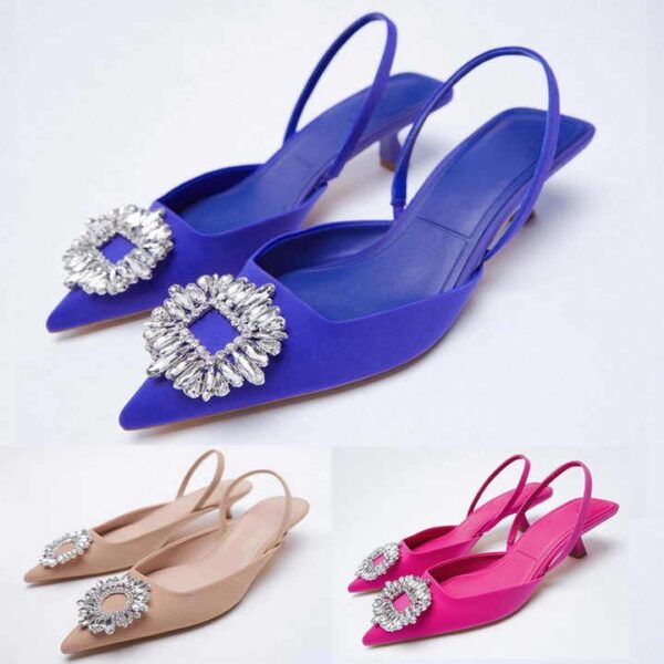 Lux Brooch Kitten Heels On PRE-BOOK - Image 2