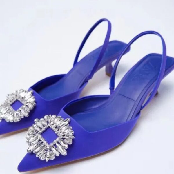 Lux Brooch Kitten Heels On PRE-BOOK - Image 3