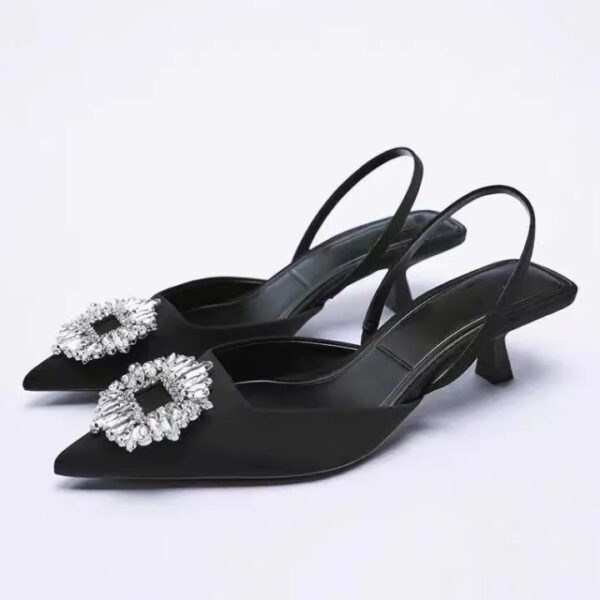 Lux Brooch Kitten Heels On PRE-BOOK - Image 2