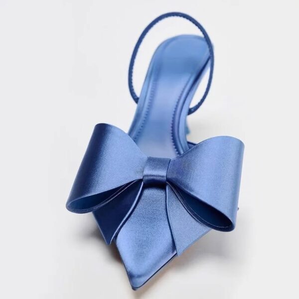 Lux Big Bow Glossy Heels On PRE-BOOK - Image 2