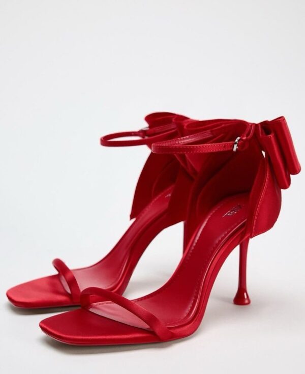 Lux Bow Red Heels On PRE-BOOK