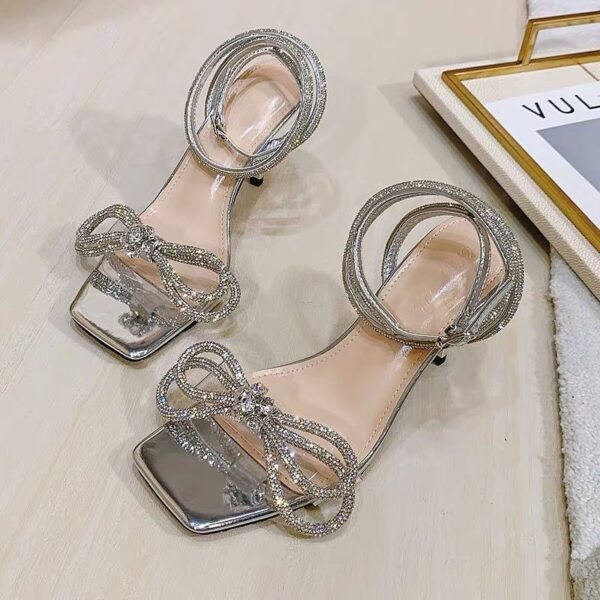 Rhinestone Now Strappy Heels On PRE-BOOK - Image 4