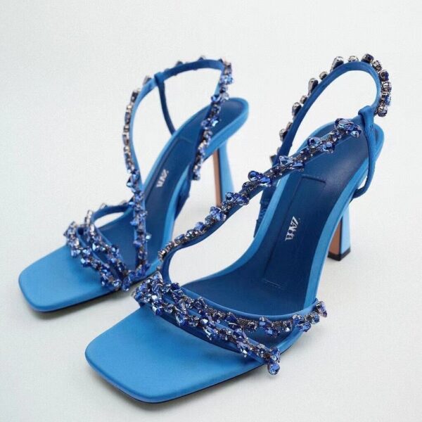 Lux Rhinestone Studded Heels On PRE-BOOK