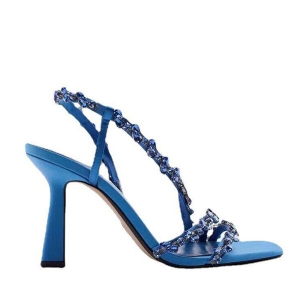 Lux Rhinestone Studded Heels On PRE-BOOK - Image 3