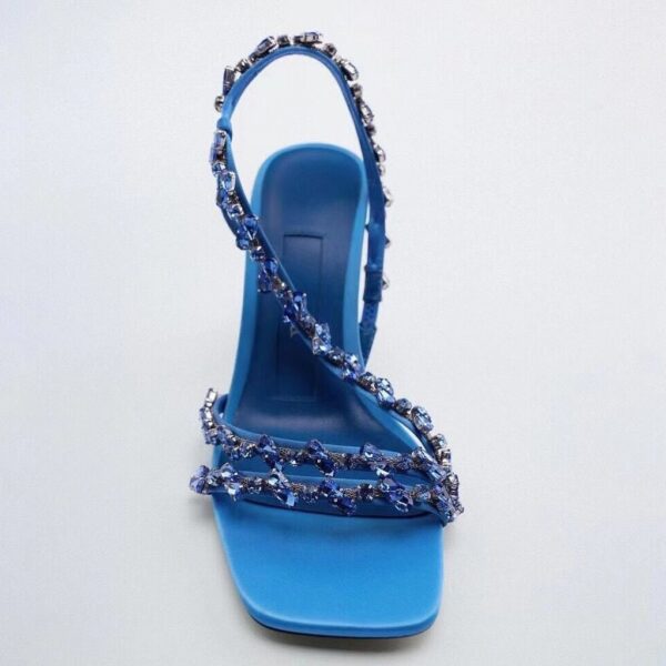 Lux Rhinestone Studded Heels On PRE-BOOK - Image 4