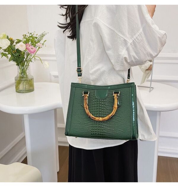 IMPORTED CROCO HANDBAG - Image 5