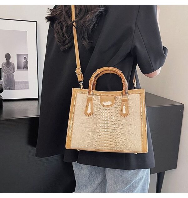 IMPORTED CROCO HANDBAG - Image 6
