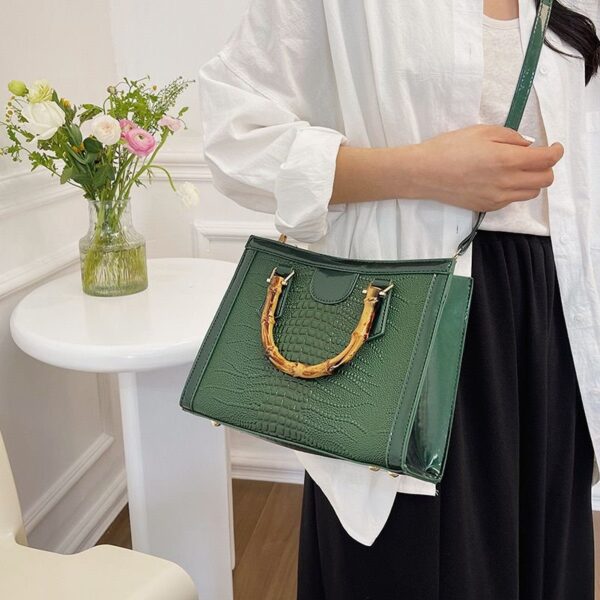 IMPORTED CROCO HANDBAG - Image 4