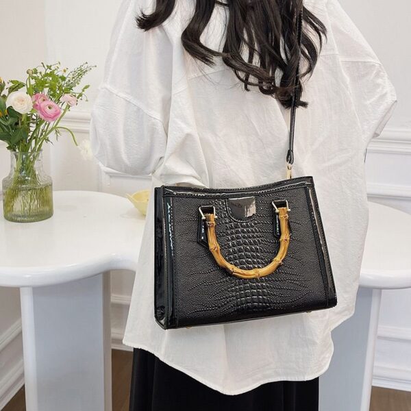 IMPORTED CROCO HANDBAG - Image 7