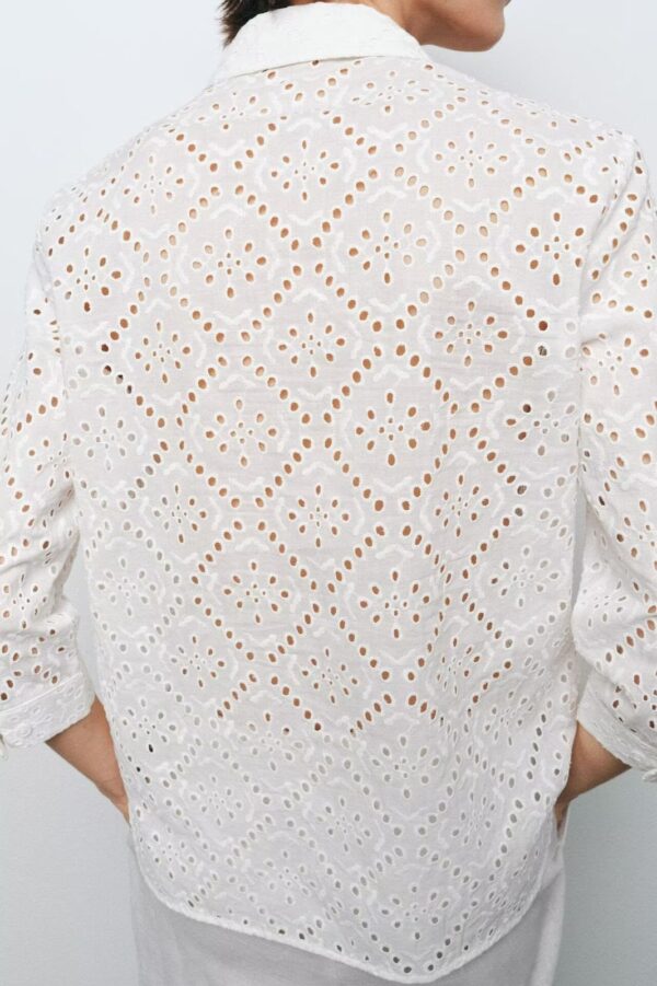 Cutwork Embroidery Shirts - Image 7