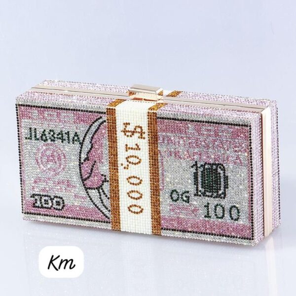 Rhinestone Dollar Clutches - Image 8