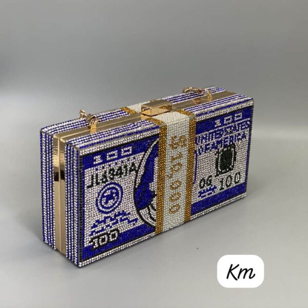 Rhinestone Dollar Clutches - Image 6