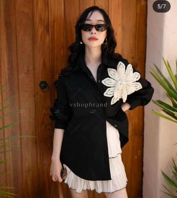 3D Flower shirt - Image 4