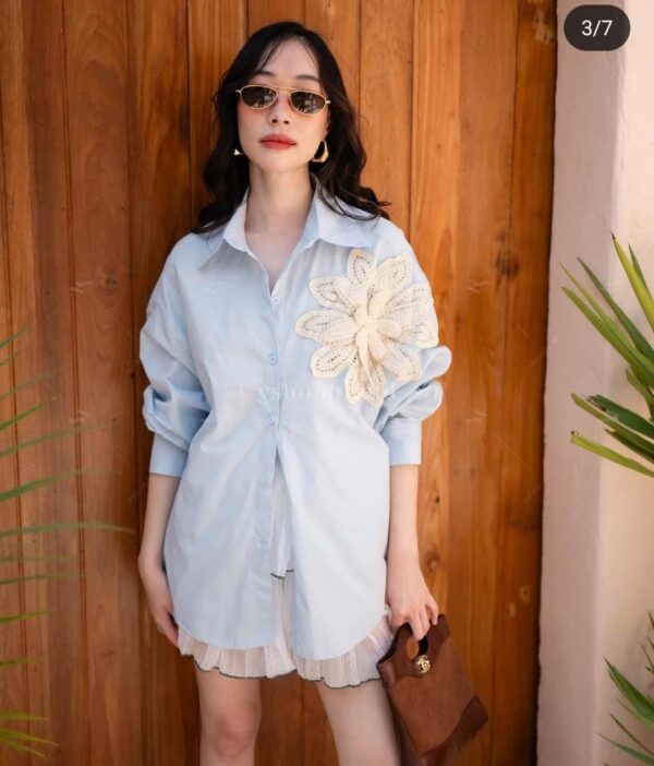 3D Flower shirt - Image 3