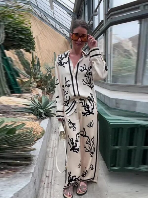 Ziva Luxury 2 Pc Coord Set