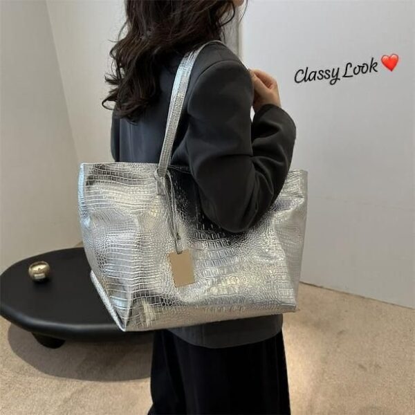 Imported premium Quality Beautiful Classy Big Size TOTE BAG - Image 3